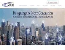 Tablet Screenshot of mars-antennas.com